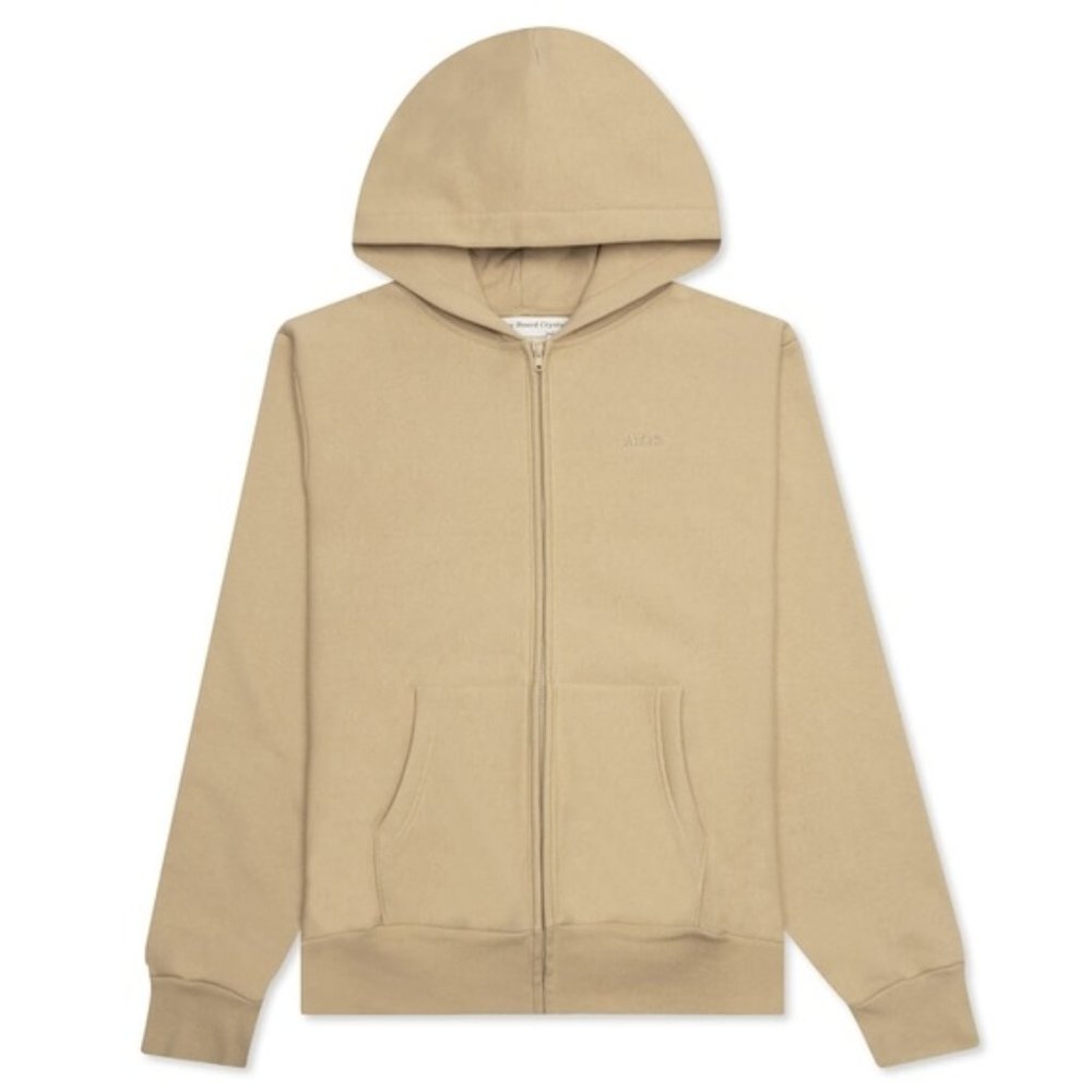 ADVISORY BOARD CRYSTALS (Abc) ZIP-UP HOODIE TOPAZ (beige)